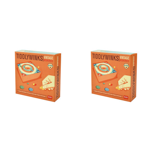 2PK Legami Tiddlywinks Tabletop Board Game Kids/Family Toy Play Set