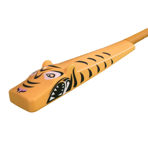Sticky Wicky Wild Tiger Cricket Bat w/ Ball Kids 5y+ Toy