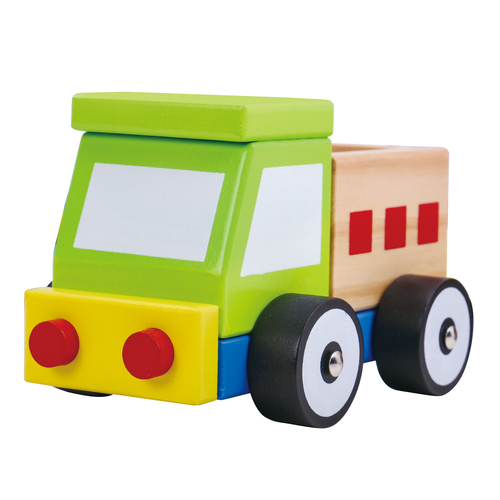 Tooky Toy Wooden Block Truck
