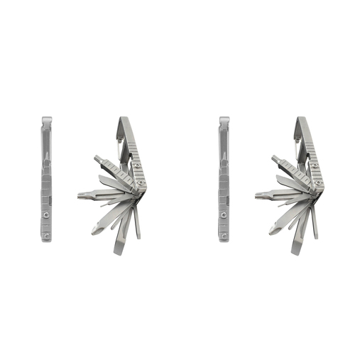 2PK Trixie & Milo The Fix Is In Screwdriver Tool - Silver