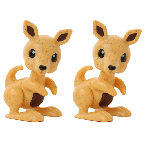 2PK Tolo Toys First Friends Kangaroo Interactive Play 10cm Baby Toy 12m+