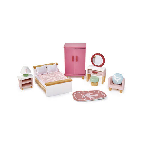 Tender Leaf Toys Dovetail 1:12 Bedroom Dollhouse Accessory Set 3y+
