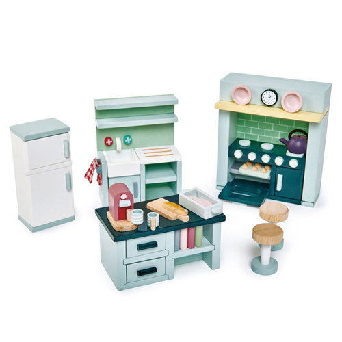 Tender Leaf Toys Dovetail Kitchen Kids Wooden Toy Set 3y+