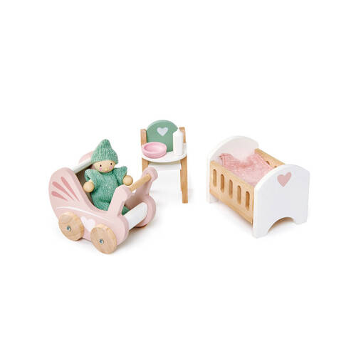Tender Leaf Toys Dovetail 1:12 Nursery Dollhouse Accessory Set 3y+