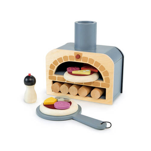 Tender Leaf Toys Make Me a Pizza Set Wooden Toy 3y+