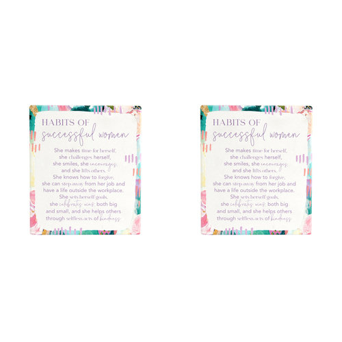 2PK Splosh Talulah Successful Women Verse Hanging/Standing Home Decor 14cm