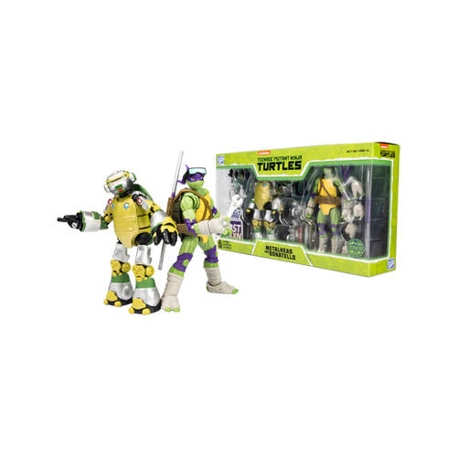 2pc Teenage Mutant Ninja Turtles Metalhead & Donatello 1:15 Figure Set