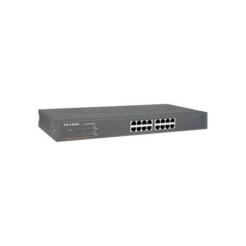 16 PORT ETHERNET SWITCH / HUB RACK MOUNT 10/100M TP-LINK