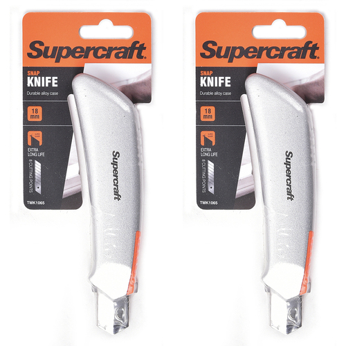 2PK Supercraft 18mm Multipurpose Ultilty Snap Knife Set