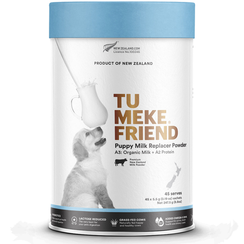 45pc Tu Meke Friend Puppy Organic Milk Replacer Powder