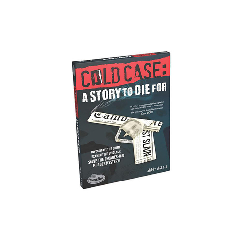 ThinkFun Cold Case: A Story to Die For Puzzle/Problem Solving Game 14y+
