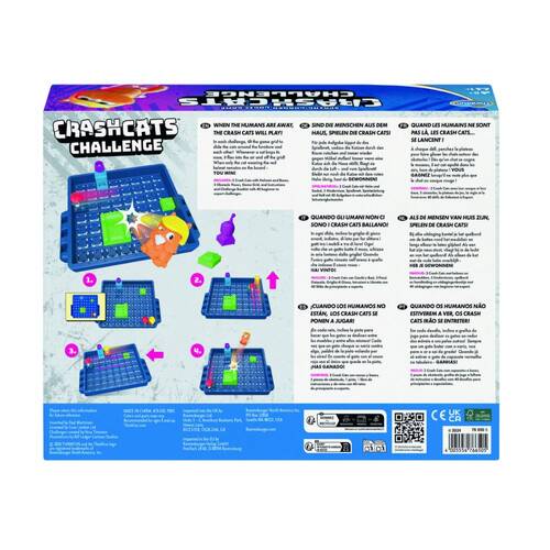 ThinkFun Crash Cats Kids/Family Logic Game Toy 8y+