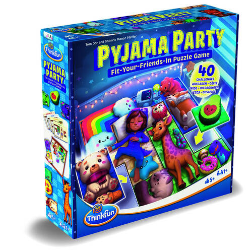 Thinkfun Pyjama Party Educational Preschooler Kids Challenge Game 5y+