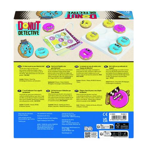 ThinkFun Donut Detective Kids/Family Logic Game Toy 5y+