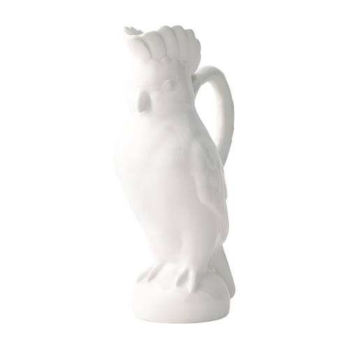 Pilbeam Living Ceramic Bridie Jug Pitcher Kitchen/Dinning Decor White