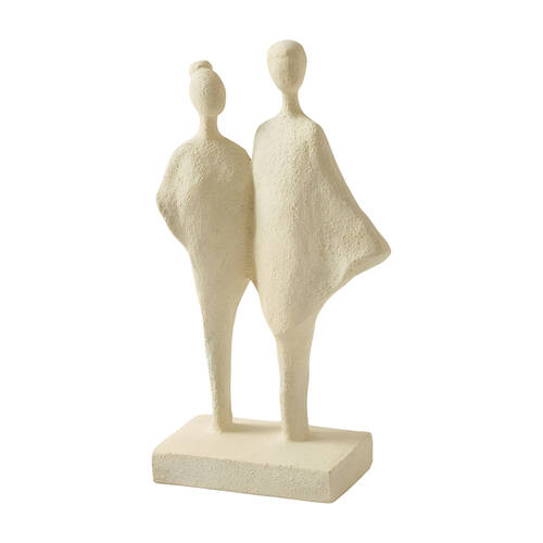 Pilbeam Living Meraki Couple Sculpture Home/Office Decor White