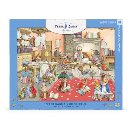 1000pc New York Puzzle Company Peter Rabbit Puzzle 67x49cm Book Club 13y+
