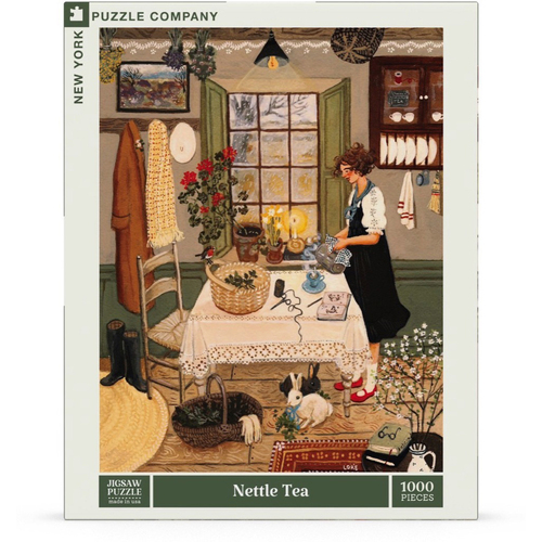 1000pc New York Puzzle Company Loré Pemberton Puzzle 67.5cm Nettle Tea 13y+