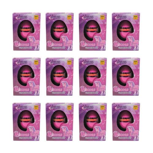 12PK Magic Growing Hatching Pet Flamingo in Egg Kids/Children Play Toy 3y+