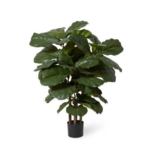 E Style 120cm Fiddle Leaf Tree Artificial Plant Decor - Green