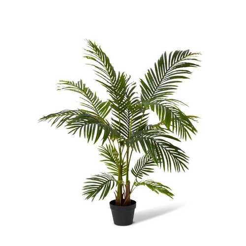 E Style 120cm Palm Areca Artificial Potted Plant - Green
