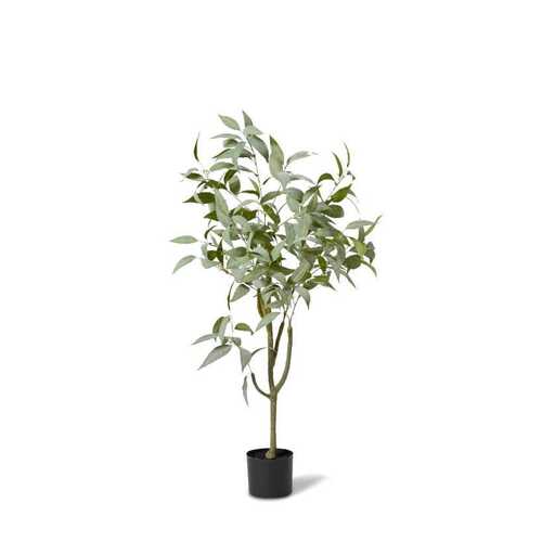 E Style 120cm Gum Tree Artificial Plant Decor - Green