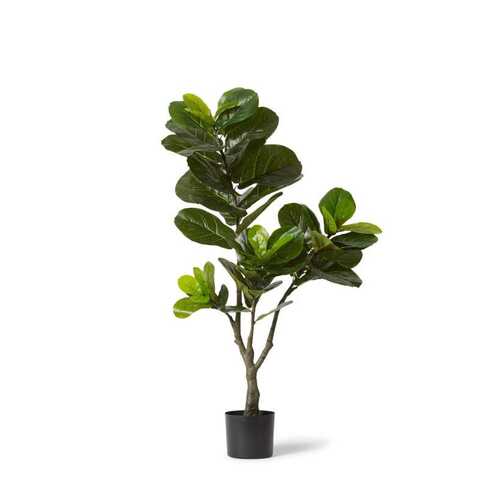 E Style 120cm Fiddle Tree Artificial Plant Decor - Green
