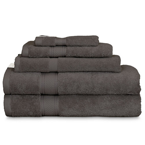 5pc Algodon St. Regis Collection Towel Pack Charcoal