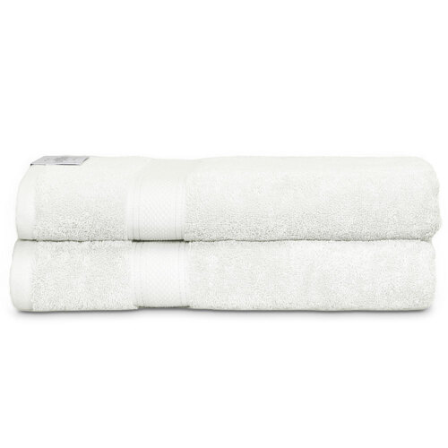 2pc Algodon St. Regis Collection Bath Sheet White
