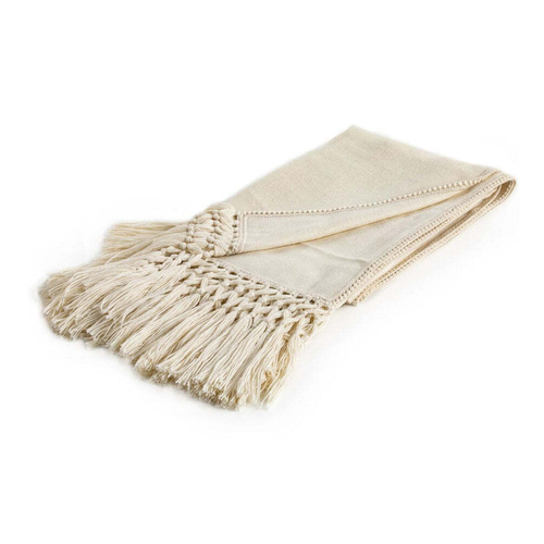 Huxford Grove Alpaca Cool Throw Decorative Blanket 130x180cm - Ivory