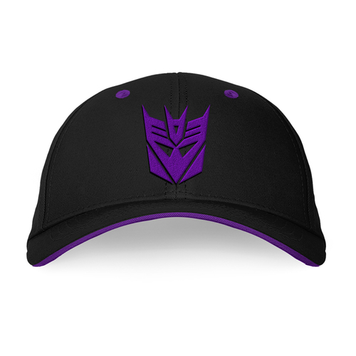 Transformers Decepticon Cap Black