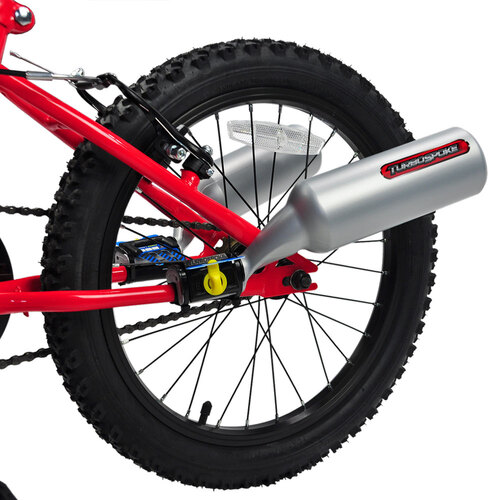 Turbospoke Motorbike Universal Toy Exhaust/Pipe System w/ Sticker 5y+