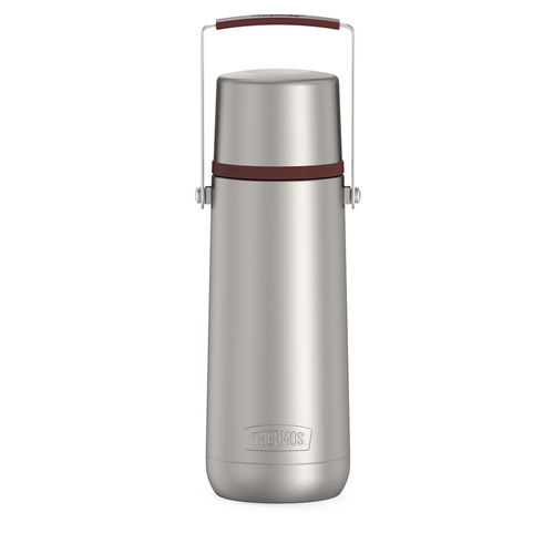 Thermos Guardian Vacuum Insulated Beverage Bottle Rosewood Red 1.2L