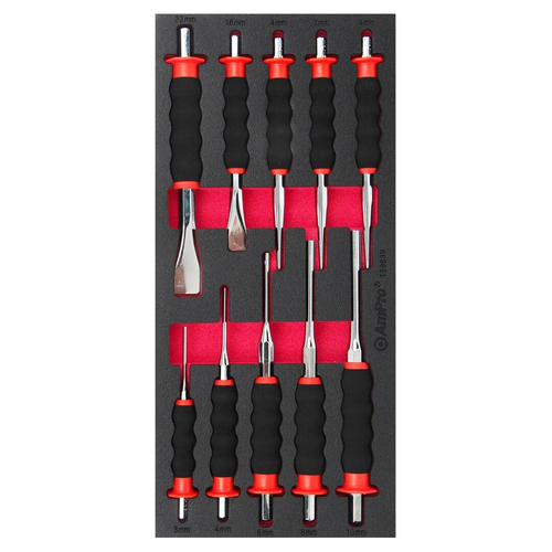 10pc Ampro Pin Punch & Cold Chisel Tool Set TS39639