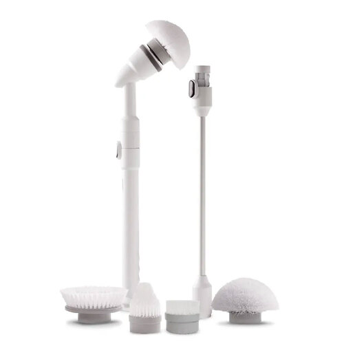 TV Shop Rechargeable Turbo Scrub Pro 360 Deluxe Set