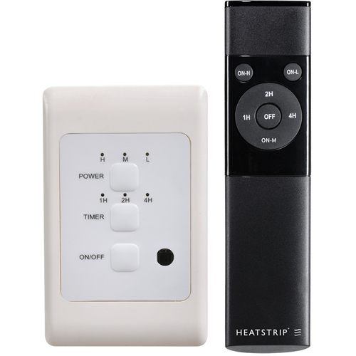 Heatstrip Wired Heater Controller 3-Level Timer & Temperature Settings w/Remote