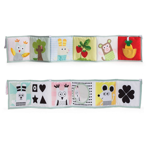 Taf Toys 3-in-1 Double-Sided 85cm Soft Book Baby/Infant 0m+