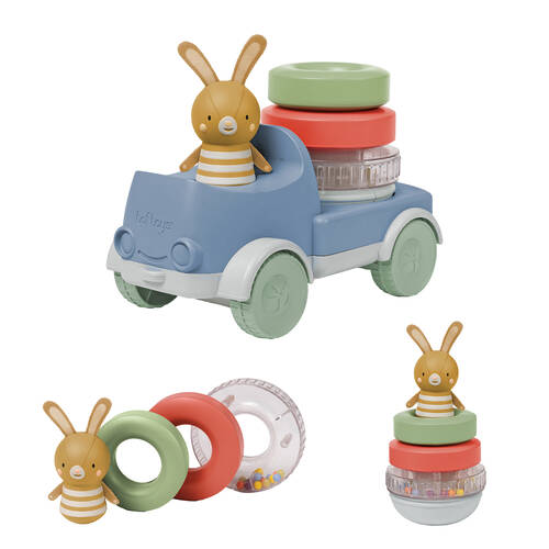 Taf Toys Bunny Stacker Activity Truck Developmental Toy Kids/Children 9m+
