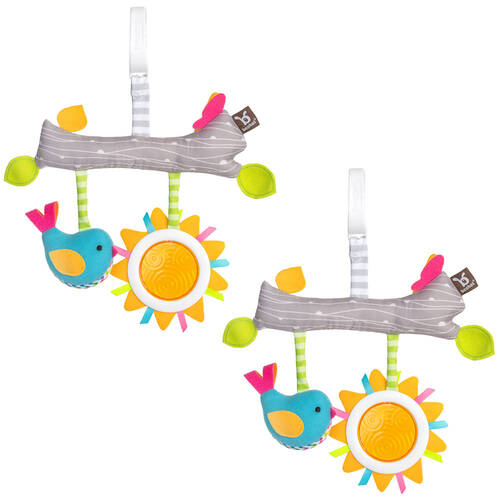 2PK Benbat Dazzle Fun & Sun Stroller Toy Bar