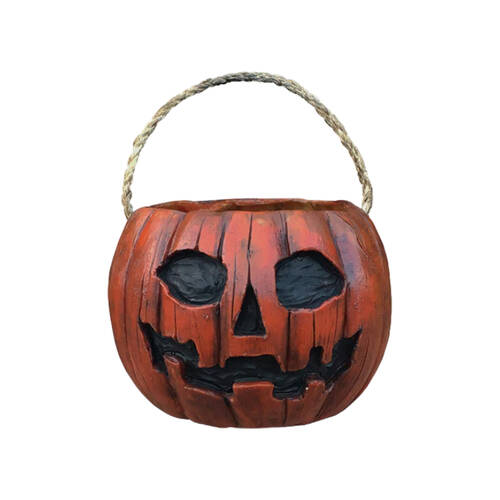 Candy Corn Pumpkin Pail Halloween Trick or Treat Accessory