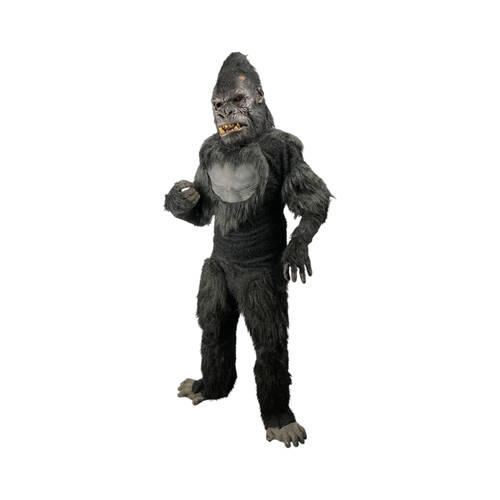 King Kong Halloween Party Costume & Mask One Size 18+