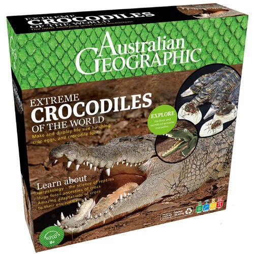 Australian Geographic Extreme Crocodiles of the World Kids Toy 6+