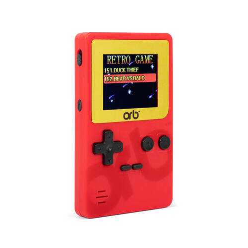 Thumbs Up! Retro 80's Like Handheld Console 150 Games In One Red