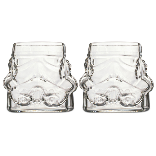 2pc Thumbs Up Original Stormtrooper Glass 300ml - Clear