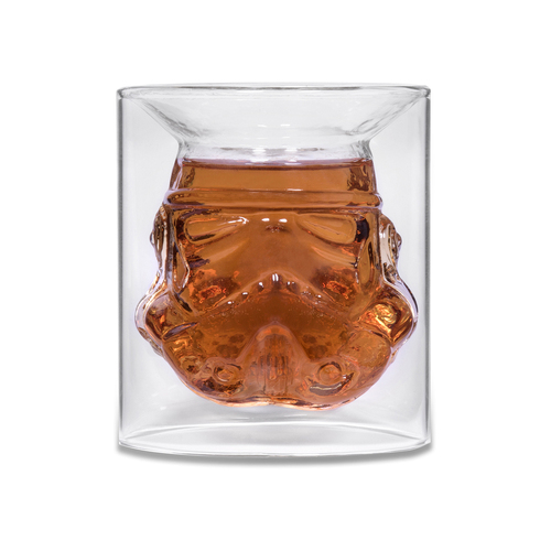 Thumbs Up Original Stormtrooper Inverted Whisky Glass 150ml - Clear