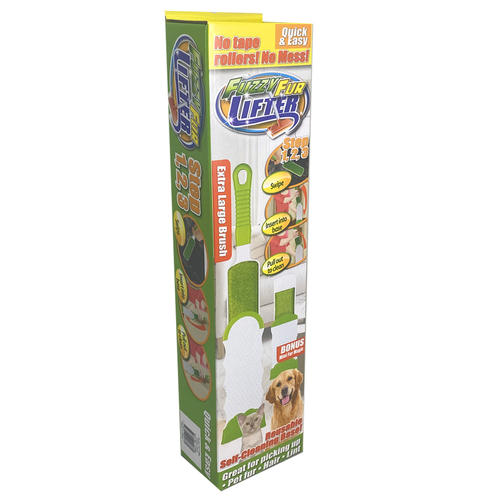 Fuzzy Fur Lifter Pet Hair Remover Brush w/ Mini Fur Magic