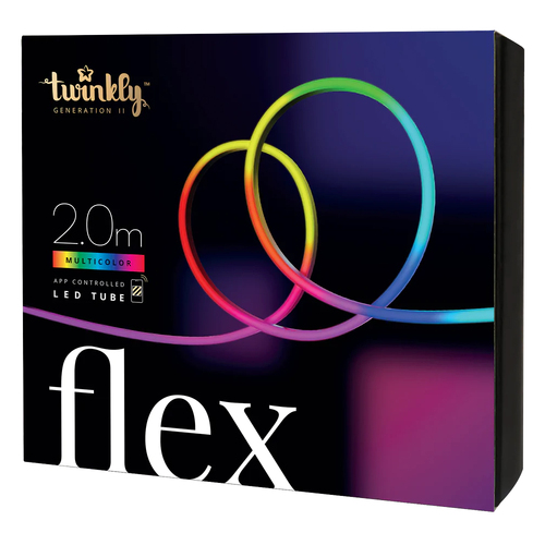 Twinkly Flex 2m Smart LED Colour Light Tube Bluetooth/WiFi