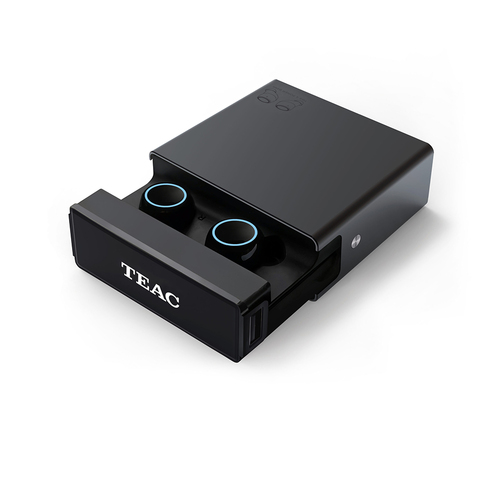 Teac True Bluetooth Wireless Ear Buds w/3500 mAh Powerbank - Black