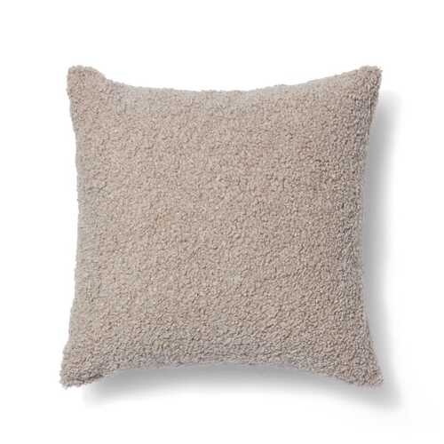E Style Teddy 50x50cm Cushion Square Pillow - Latte