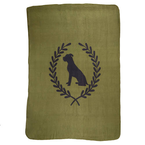 Esschert Design Garden Blanket Dog Outdoor Home Decor 130cm Green